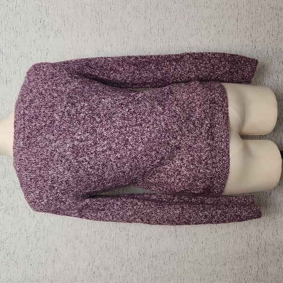 Purple Long Sleeve Sweater - Picture 4 of 5